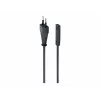 GEMBIRD Cablexpert PC-184-VDE napájací kábel, C7, VDE testovaný, čierny, 1,8 m