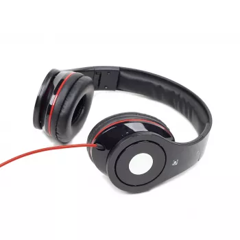 Gembird Detroit káblový over-ear headset s mikrofónom na ramienku, čierny
