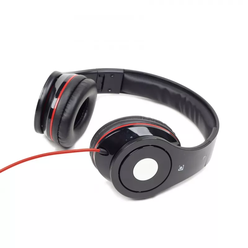 Gembird Detroit káblový over-ear headset s mikrofónom na ramienku, čierny