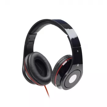 Gembird Detroit káblový over-ear headset s mikrofónom na ramienku, čierny