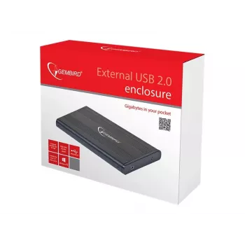 Gembird EE2-U2S-5 externé USB 2.0 puzdro pre 2,5