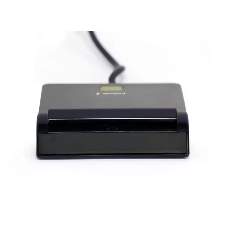 Gembird FD2-SCR univerzálna USB čítačka čipových kariet, čierna