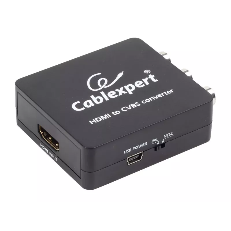 Gembird konvertor HDMI na CVBS + stereo audio