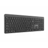Gembird KB-WPS-03 Dual-Mode Pro-Business Slim bezdrôtová klávesnica, 2.4G + Bluetooth, US rozloženie, čierna