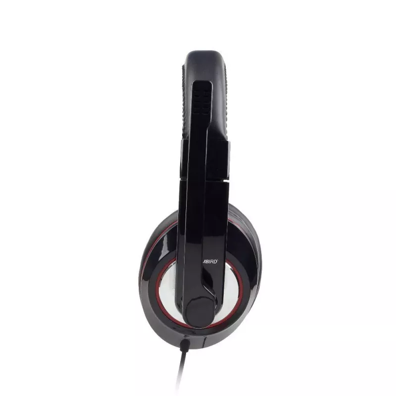 Gembird MHS-001 stereo headset s reguláciou hlasitosti, káblový, cez uši, čierny