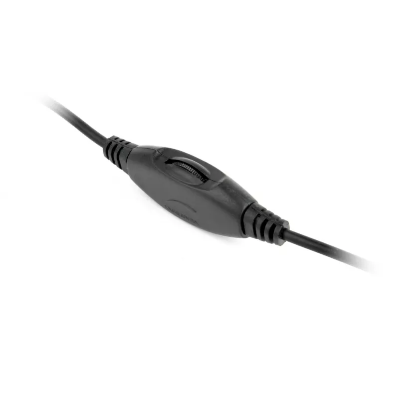 Gembird MHS-001 stereo headset s reguláciou hlasitosti, káblový, cez uši, čierny