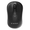 Gembird MUSW2-4B-01 Dual-Mode bezdrôtová myš (2,4 GHz + Bluetooth 5.0) s 1600 DPI optickým senzorom, 4 tlačidlá, obojručná, čierna