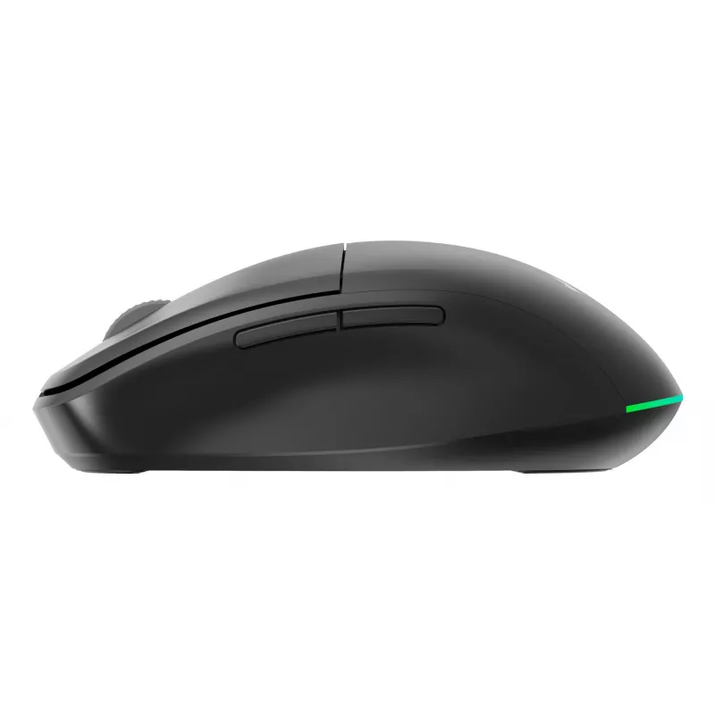 Gembird MUSW2-6B-01 dual-mode bezdrôtová myš, 2,4 GHz + Bluetooth 5.0, 1600 DPI, 6 tlačidiel, čierna