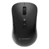 Gembird MUSW2-7B-01 Dual-Mode bezdrôtová myš (2.4G + Bluetooth), 1600 DPI, 7 tlačidiel, čierna