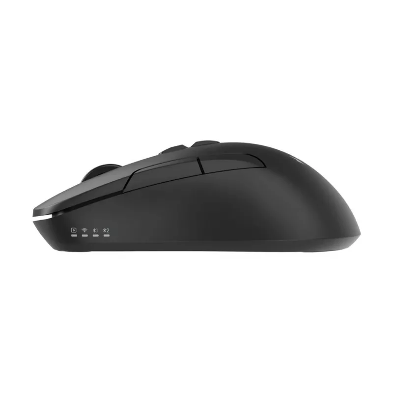 Gembird MUSW2-7B-01 Dual-Mode bezdrôtová myš (2.4G + Bluetooth), 1600 DPI, 7 tlačidiel, čierna