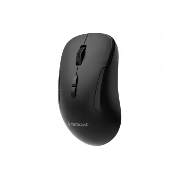 Gembird MUSW2-7B-01 Dual-Mode bezdrôtová myš (2.4G + Bluetooth), 1600 DPI, 7 tlačidiel, čierna