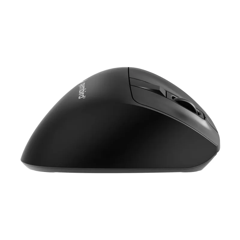 Gembird MUSW3-9B-01 trojrežimová bezdrôtová ergonomická myš (2,4 GHz + Bluetooth + USB-C), 2400 DPI, 9 tlačidiel, čierna
