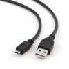 Gembird USB 2.0 kábel Micro-USB AM-MBM5P 0,3m čierny