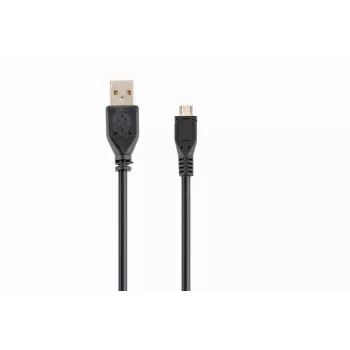 Gembird USB 2.0 kábel Micro-USB AM-MBM5P 0,3m čierny