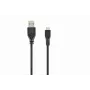 Gembird USB 2.0 kábel Micro-USB AM-MBM5P 0,3m čierny