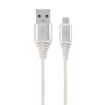 GEMBIRD USB 2.0 na Micro-USB kábel 1 m čierna/biela