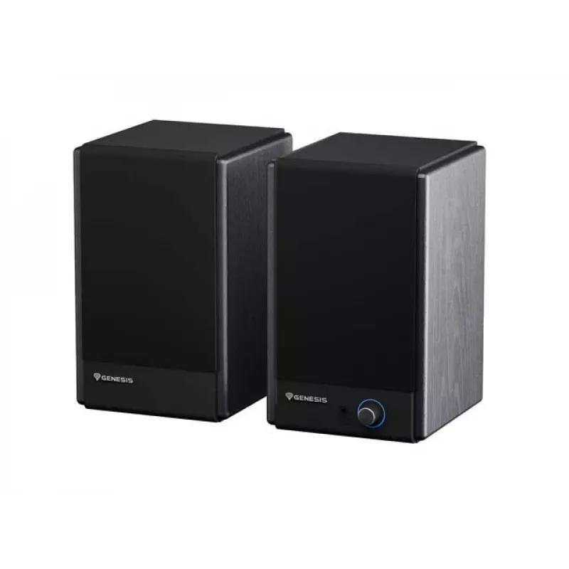 Genesis Arsen 402BT NGS-2415 stolové reproduktory, 2.0, 60 W, Bluetooth 5.3, čierne