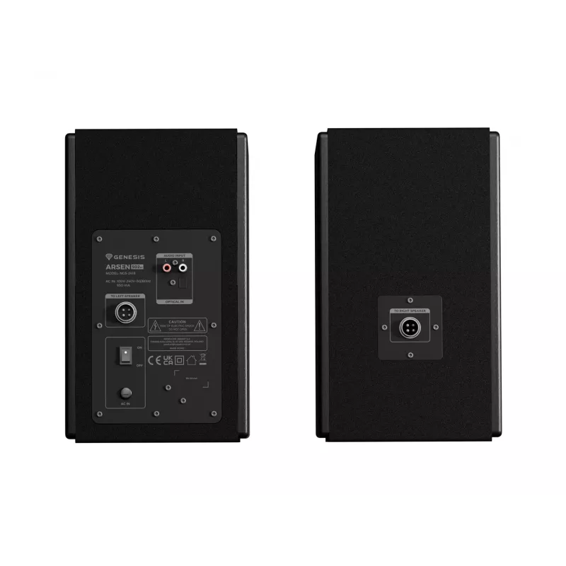 GENESIS ARSEN 502BT 2-pásmový čierny káblový & bezdrôtový 60 W