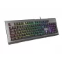 GENESIS Rhod 500 RGB herná klávesnica - membránová, španielska QWERTY, čierna/sivá