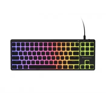 GENESIS Thor 430 TKL mechanická herná klávesnica RGB podsvietenie US rozloženie čierna