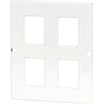 GETFORT 12-portový Cat.5e UTP 10-palcový patch panel, RJ45, 1U, čierny