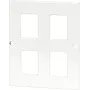 GETFORT 12-portový Cat.5e UTP 10-palcový patch panel, RJ45, 1U, čierny