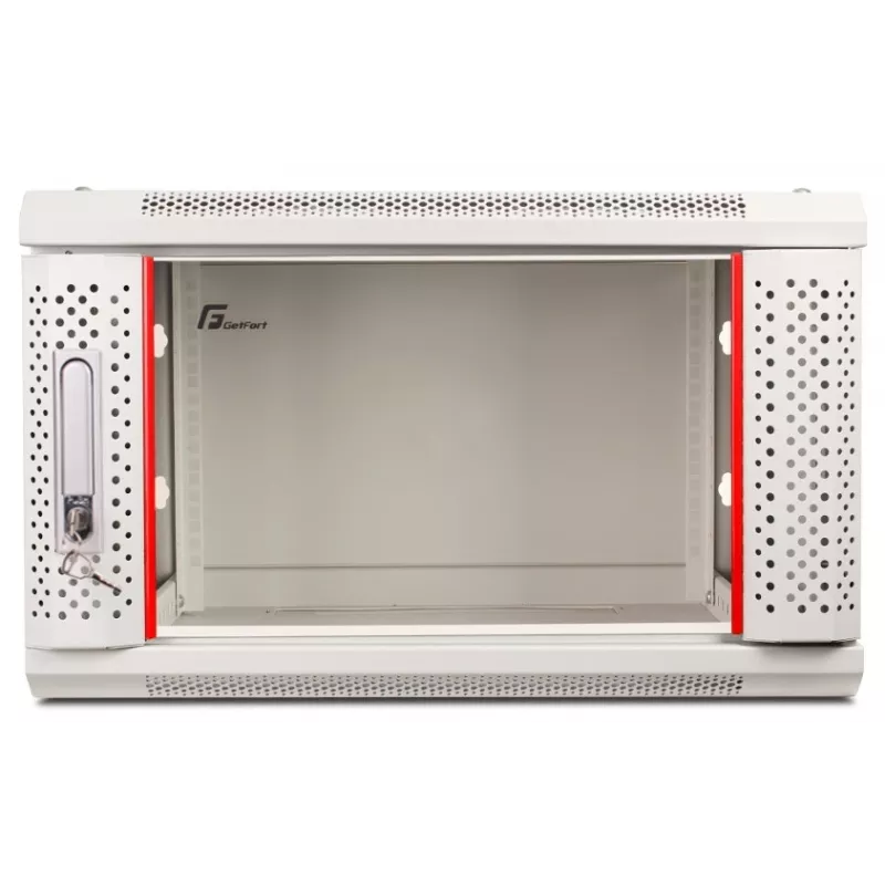 GETFORT 19 palcový 6U nástenný rack 600x450mm sivý (WGF06-64EH-WGG)