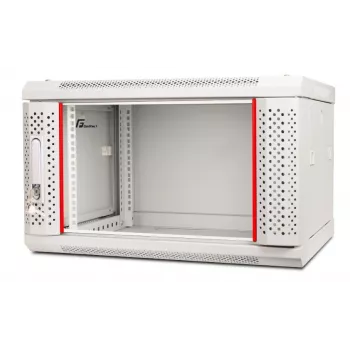 GETFORT 19 palcový 6U nástenný rack 600x450mm sivý (WGF06-64EH-WGG)