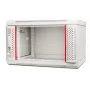 GETFORT 19 palcový 6U nástenný rack 600x450mm sivý (WGF06-64EH-WGG)