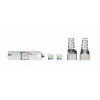 GETFORT 58459 Cat.6 UTP bez nástroja RJ45 Keystone Jack, biely