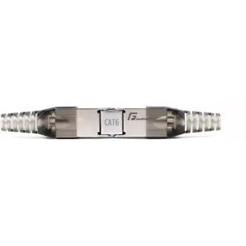 GETFORT 58459 Cat.6 UTP bez nástroja RJ45 Keystone Jack, biely