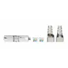 GETFORT 58460 CAT.6A bez nástroja tienený RJ45 keystone jack modul