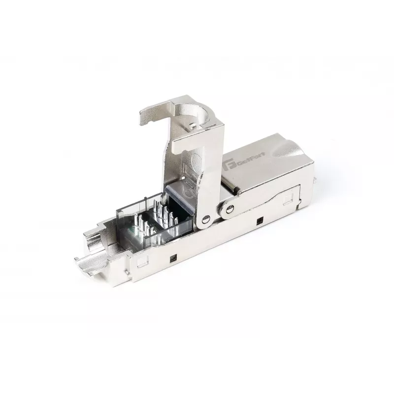 GETFORT 58460 CAT.6A bez nástroja tienený RJ45 keystone jack modul