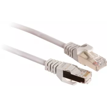 GETFORT Cat.6 FTP patch kábel 1m sivý