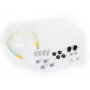GETFORT Cat.6 UTP patch panel 24 portov 1U sivý PGF-6UTP24-B5-G
