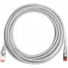GETFORT Cat.6A S/FTP LSOH Ethernet patch kábel 5m sivý