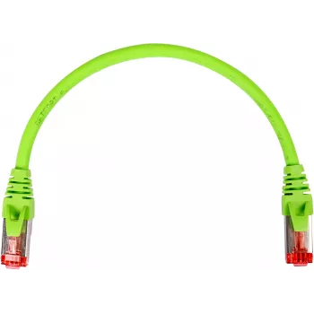 GETFORT Cat.6A S/FTP LSOH patch kábel 0,25 m zelený