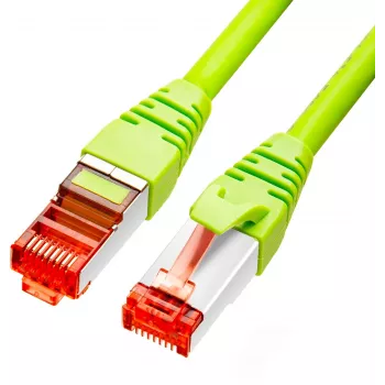 GETFORT Cat.6A S/FTP LSOH patch kábel 3m zelený