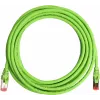 GETFORT Cat.6A S/FTP LSOH patch kábel 5m zelený