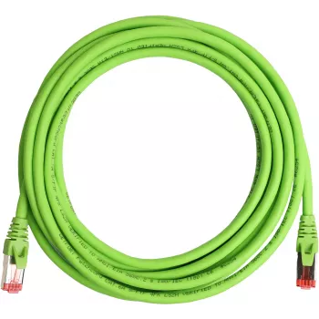 GETFORT Cat.6A S/FTP LSOH patch kábel 5m zelený