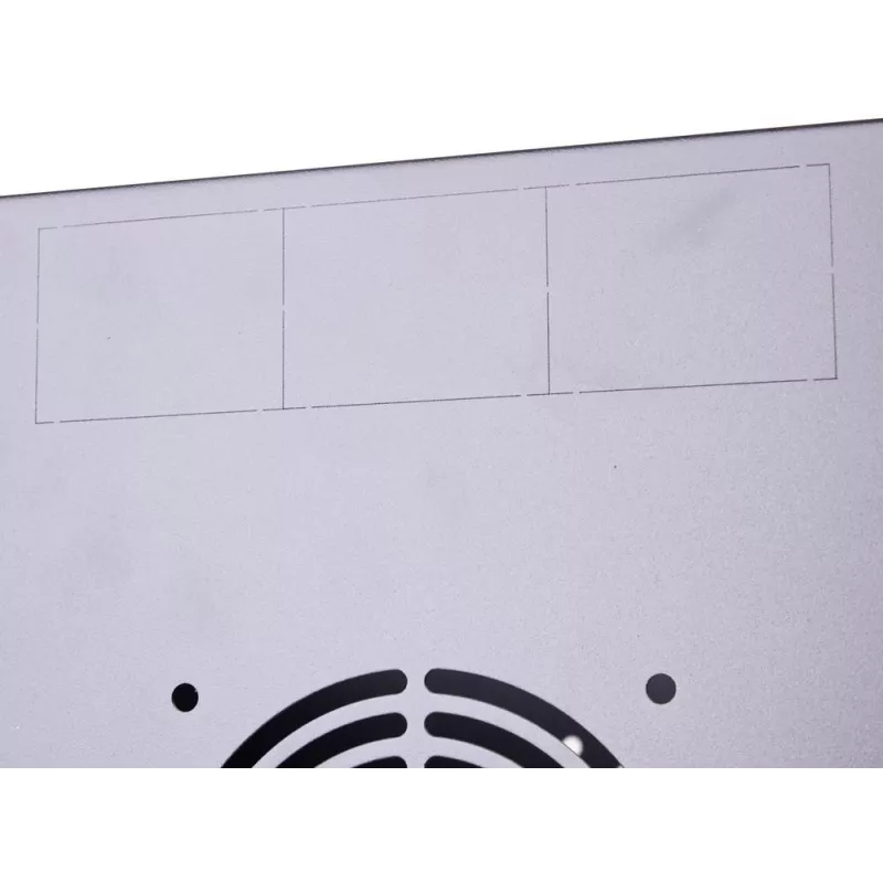 GETFORT ECO v3 19 palcov 6U nástenný rack, 520x340mm, čierny (WGF064-53E-WGBv3)