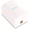 GETFORT GF-1G6UTP Povrchová RJ45-Cat.6-UTP sieťová zásuvka, biela