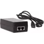 GETFORT GF-48D1000 48W pasívny PoE injektor adaptér, 100-240V AC na 48V DC, 10/100 Mbps, 2x RJ45, kompatibilný s IEEE 802.3af/at
