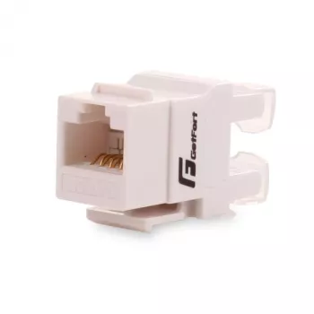 GETFORT GF-K5EUTP Cat.5e UTP Keystone modul RJ45, biela