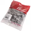 GETFORT GF-OS-RJ45-50 sivé ochranné krytky RJ45 konektorov, balenie 50 ks, odľahčenie ťahu pre ethernetové káble