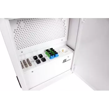 GETFORT GF-S6ŚW montážna doska pre optické adaptéry pre multimediálne skrine