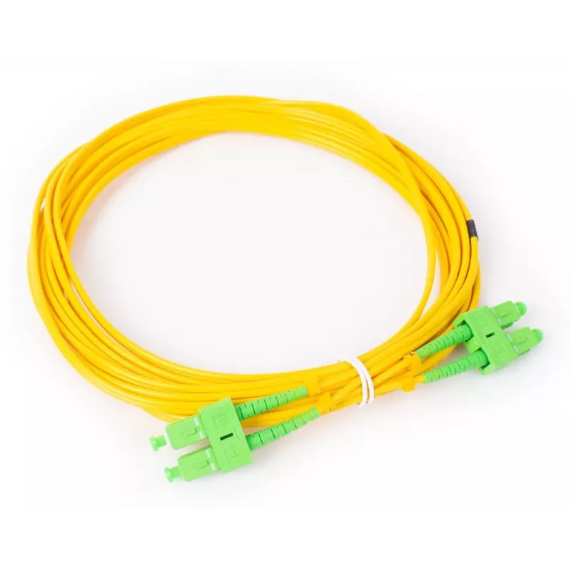 GETFORT GF-SASAD5 jednovidové duplexné optické patch kábel SC/APC na SC/APC, 5 m