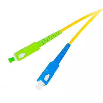 GETFORT GF-SUSAS5 jednovidové optické patch kábel SC/UPC na SC/APC Simplex 5m LSZH žltý