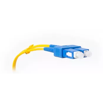 GETFORT GF-SUSUD2 Singlemode duplexný optický patch kábel SC/UPC na SC/UPC, 2m, žltý