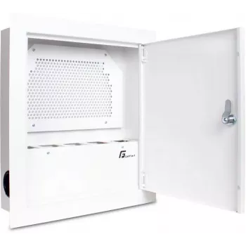 Getfort SPGF-390-350-100 multimediálna rozvodná skriňa na zapustenú montáž 390x350x100 mm biela